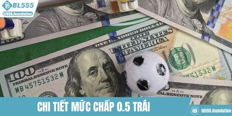 Chi tiết mức chấp 0.5 trái