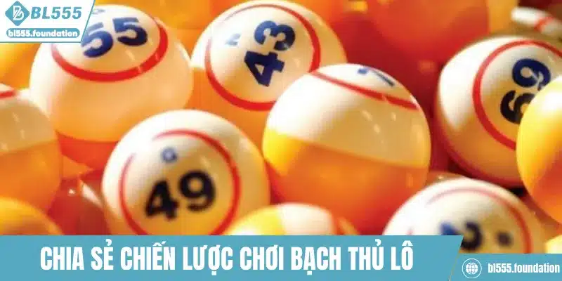 Chia sẻ chiến lược chơi bạch thủ lô