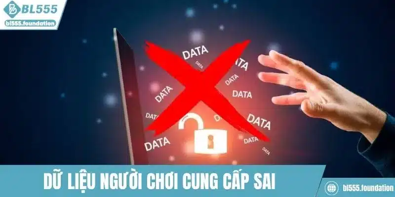 Dữ liệu hội viên sai